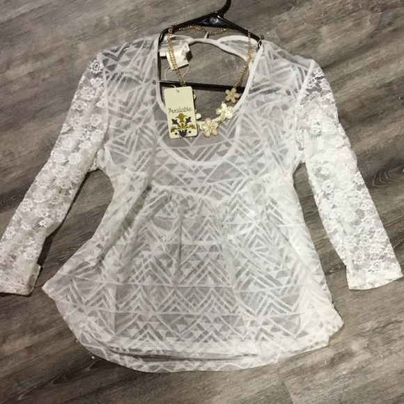 Lace Top - Picture 1 of 1
